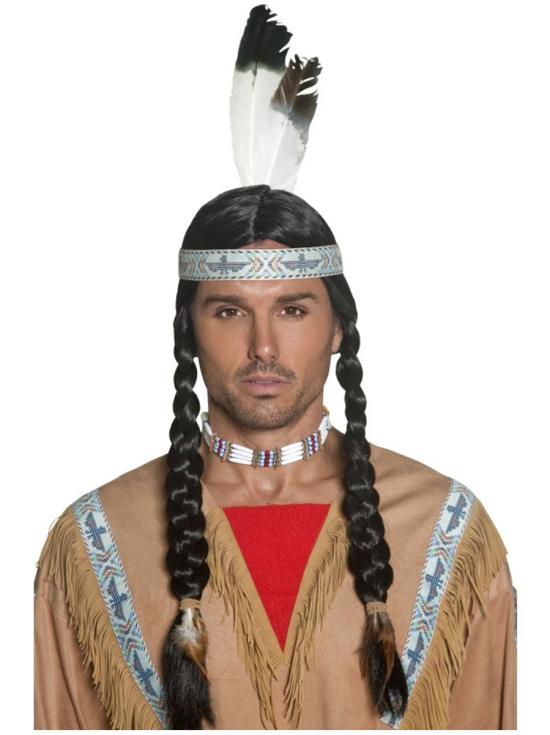 Peluca indio nativo