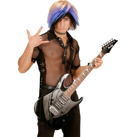 Peluca morada gótica para hombre