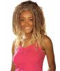 Peluca rasta rubia