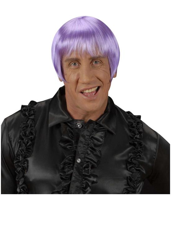 Peluca Rave lila