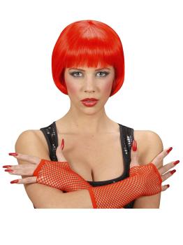 Peluca Rave roja