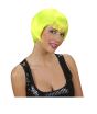 Peluca Rave verde fluorescente