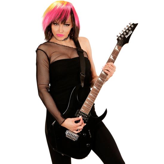 Peluca rosa gótica para mujer