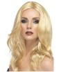 Peluca rubia platino para mujer