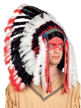 Penacho indio cherokee para adulto