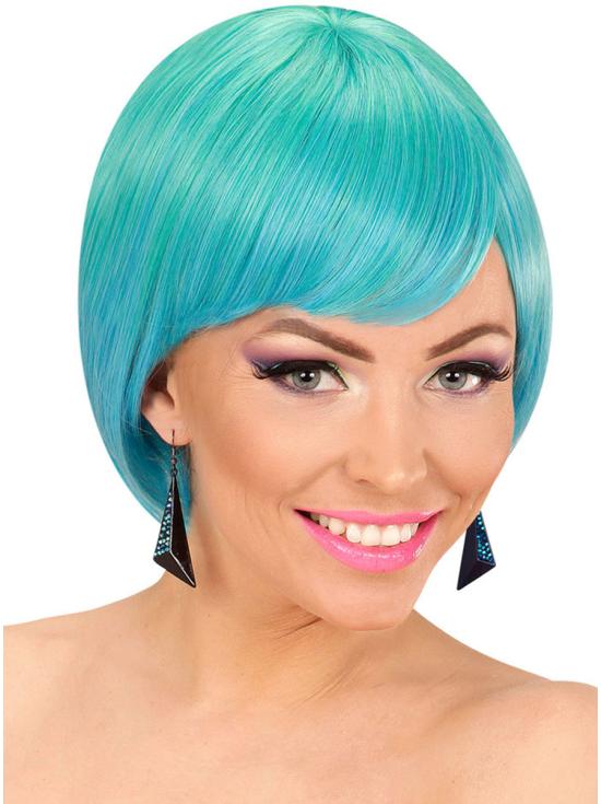 Pendientes negros disco para mujer