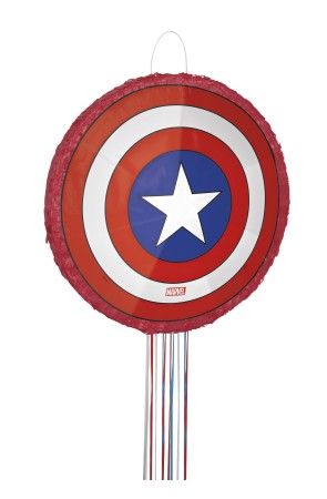Piñata escudo Capitán América