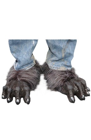 Pies de hombre lobo para adulto