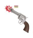 Pistola de vaquero con luz y sonido