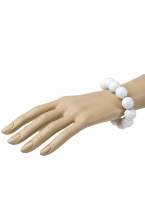 Pulsera blanca años 70