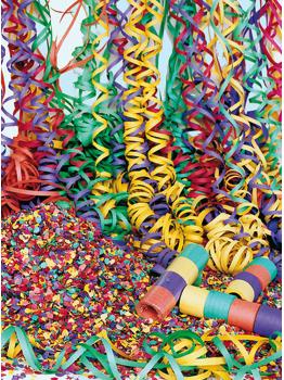 Saco de confetti multicolor 10 Kg.