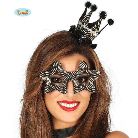 Set Corona y Gafas Negra.