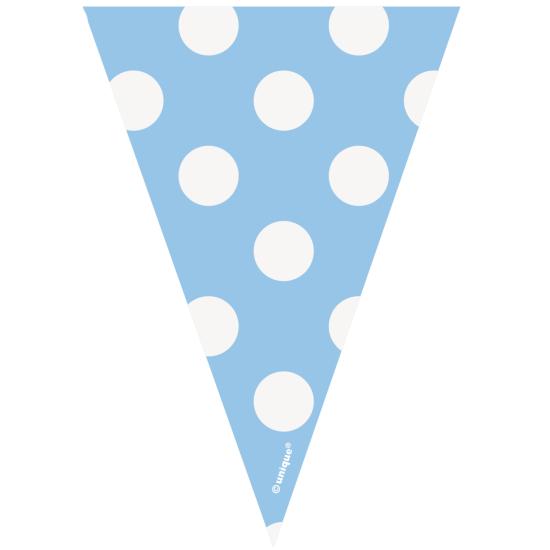 Set de 1º cumpleaños azul y blanco