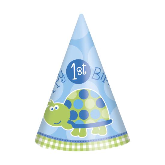 Set de 1º cumpleaños tortuga azul