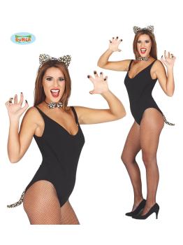 Set de leopardo golosa para mujer ^