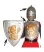 Set medieval infantil