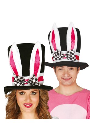 Sombrero con orejas de conejo unisex
