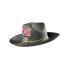 Sombrero de confederado americano para hombre