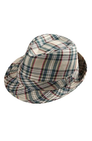 Sombrero de cuadros para adulto