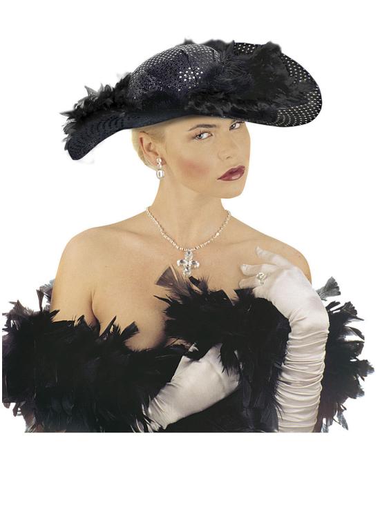 Sombrero de realeza francesa para mujer