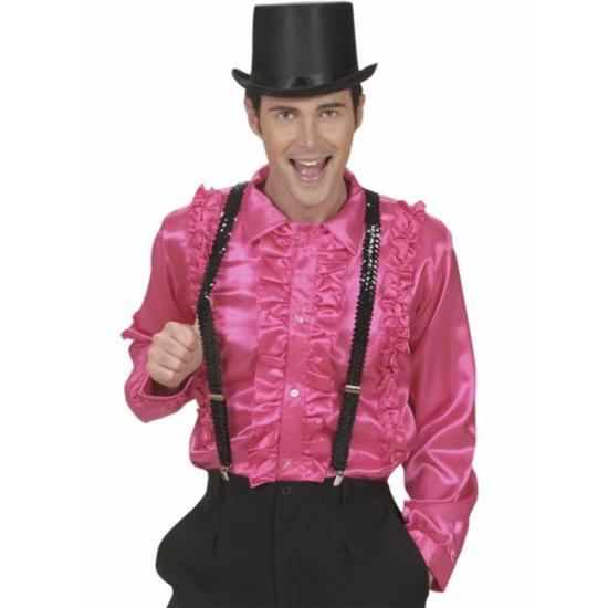 Tirantes de lentejuelas negras