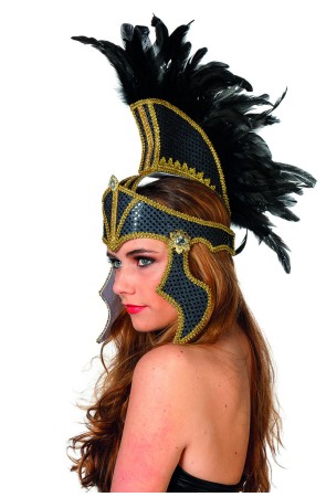 Tocado Gladiadora con Lentejuelas adulta