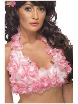Top florido hawaiano para mujer