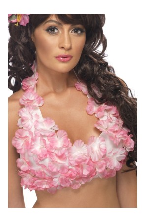 Top florido hawaiano para mujer