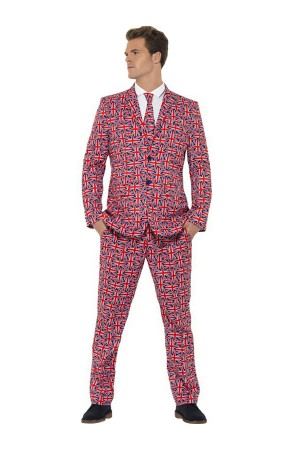 Traje Union Jack para adultos