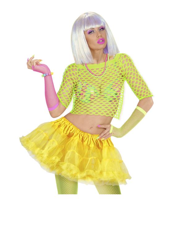 Tutú amarillo neón mujer