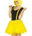Tutú amarillo neón para mujer