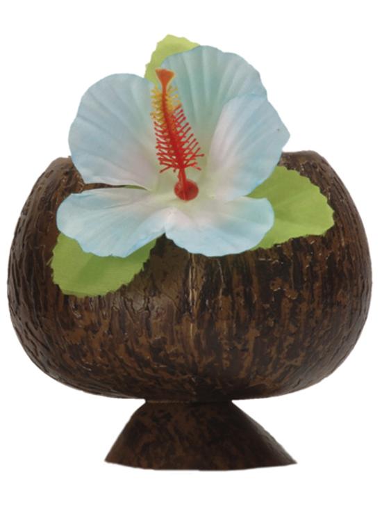 Vaso de coco hawaiano