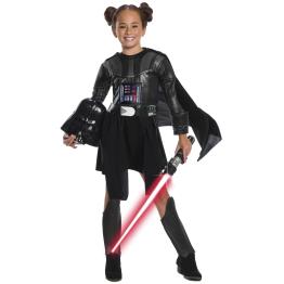Vestido disfraz de Darth Vader para niña - Star Wars