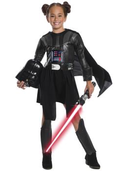 Vestido disfraz de Darth Vader para niña - Star Wars