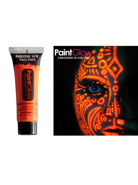 Maquillaje Facial & Cuerpo Fluorescente Oscuridad Invisible