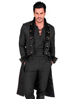 Abrigo Victoriano para Hombre – Elegancia Gótica y Steampunk