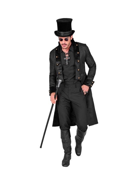 Abrigo Victoriano para Hombre – Elegancia Gótica y Steampunk