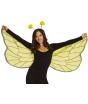Alas abeja con diadema 150x60 cms.