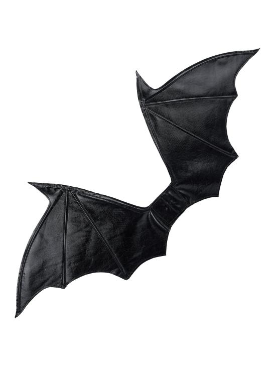 Alas de Diablo Rojas o Murciélago Negras Moldeables 84x36 cm