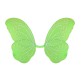 Alas Mariposa con Purpurina en color verde