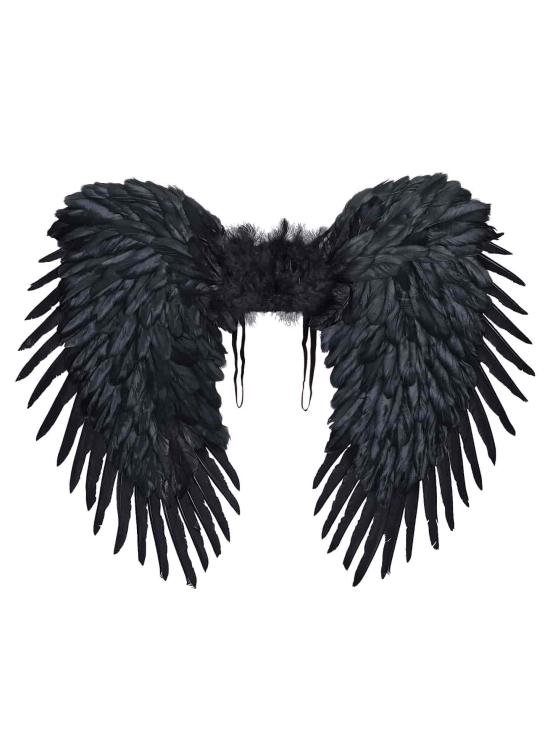 Alas Plumas color Negras Premium