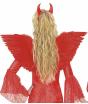 Alas rojas con plumas 86X31 cms