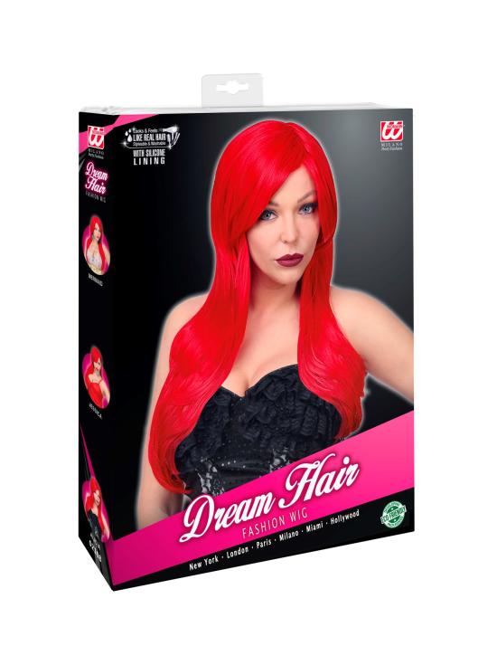 Alicia Cosplay Dream Hair peluca, mujer, color rojo