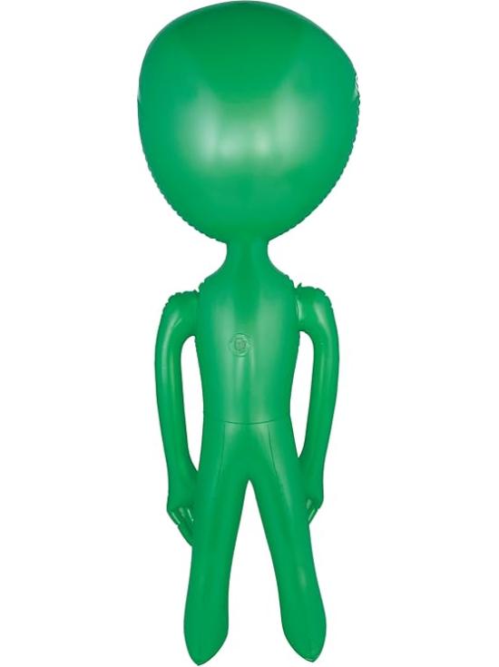Alien Hinchable Verde (85 cm)
