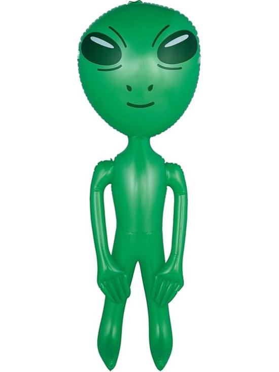 Alien Hinchable Verde (85 cm)