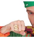 Anillo Dollar Dorado.