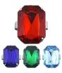 Anillo Maxi con Piedras de Colores
