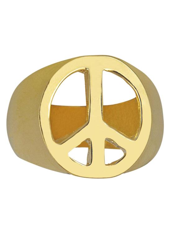 Anillo Paz y Amor color Oro.
