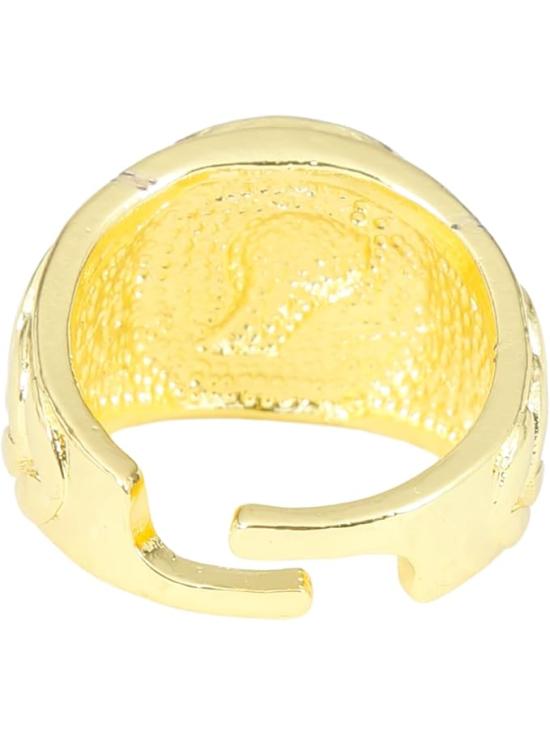Anillo Romano Rojo – Accesorio de Joyería para Disfraces de Gladiador y Emperador