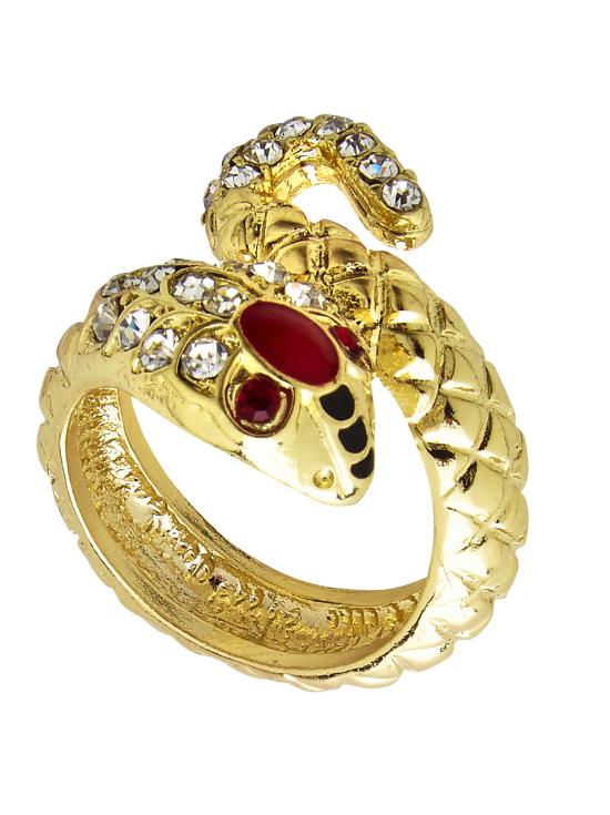 Anillo Serpiente diamantes